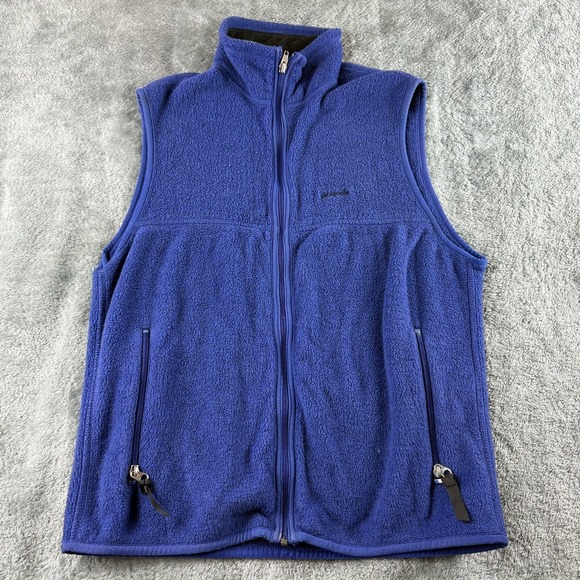 Patagonia Other - Vintage Patagonia Synchilla Vest Mens Medium Fleece Full Zip USA Outdoor 90s